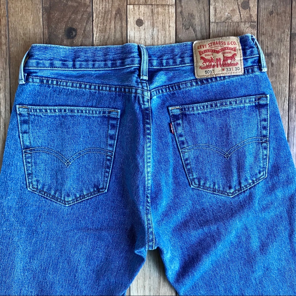 Levi’s 505 Men’s Straight Leg Jeans 33x30    *Aa11 - Picture 8 of 8